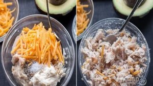 Праздничные канапе с тунцом