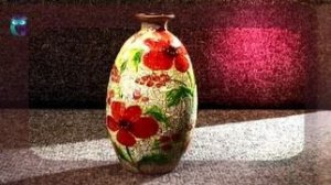 Декупаж бутылки. Делаем вазы из обычных стеклянных бутылок используя роспись по стеклу. Мастер класс