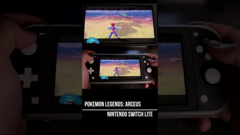 Pokemon Legends: Arceus Nintendo Switch Lite Gameplay #nintendoswitchlite #switchlite #gaming #games