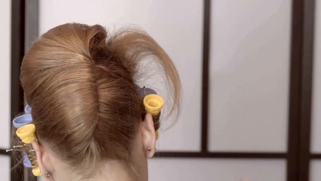 Part 2 Learn Audrey Hepburn/French Pleat vintage bridal hairstyle for short hair.
