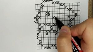 How to draw cute cat. Рисуем милого котенка по клеточкам. Pixel art