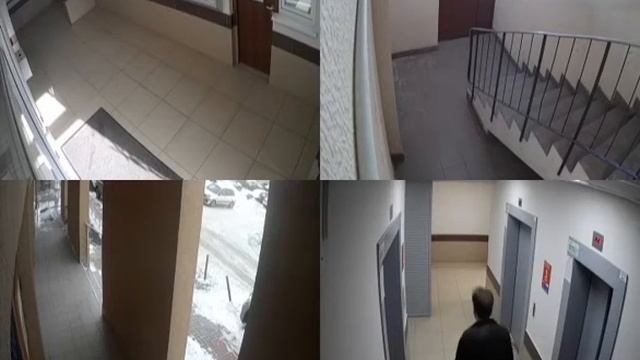 Установка видеонаблюдения в подъезде смотреть онлайн