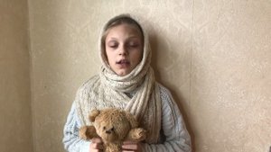 Блокадный мишка. Читает Евмененко Василиса