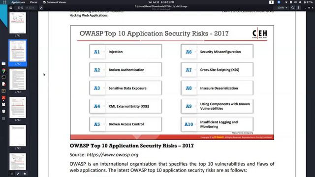 What is OWASP Top 10 Application Security Risks || #freehackingcourse смотреть онлайн