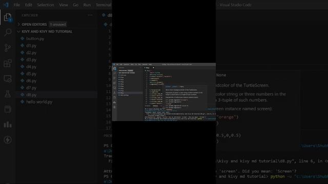 making Google using python turtle  || support me || link in description #trending #viral #ytshort