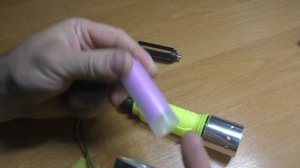 Два классных подводных фонаря налобный и простой