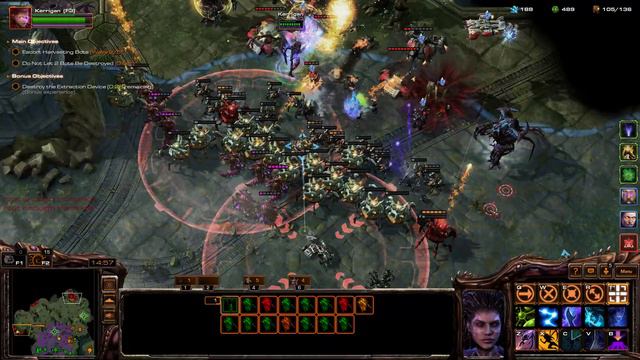 StarCraft II (Weekly mutation - Never Say Die) смотреть онлайн