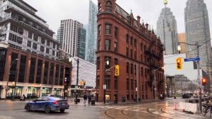 [4K] Flatiron Building Downtown Toronto Walking Tour