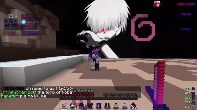 Kaneki 32x PVP texture pack 1.8.9 смотреть онлайн