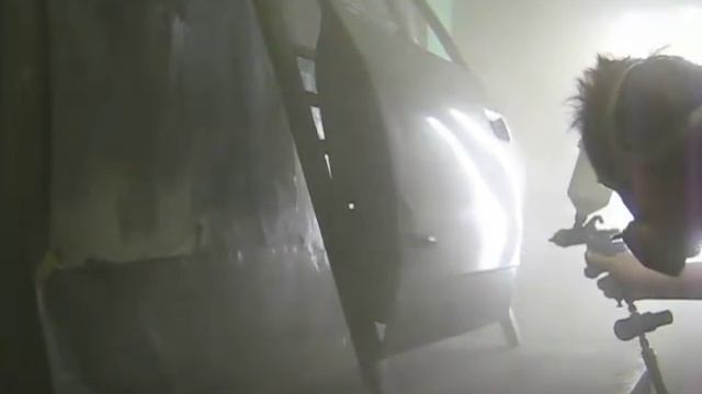 Покраска бюджетным краскопультом. H-827 OTRIX смотреть онлайн