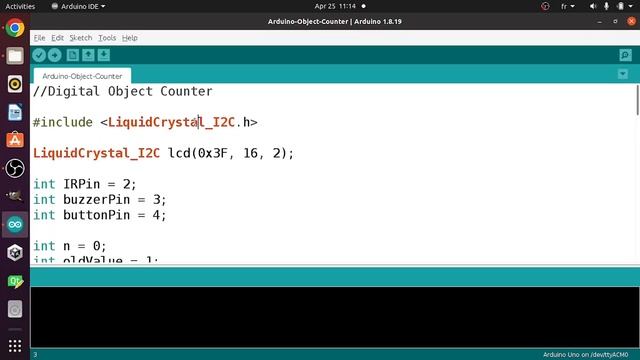 Digital Object Counter using Arduino смотреть онлайн