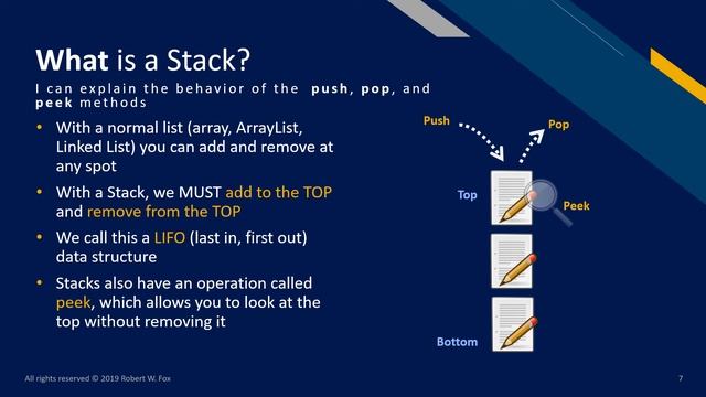 Stacks and Queues in Java