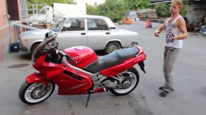 МОТОБАЗА. Honda VFR 750 1992г. WWW.MOTOBAZA.BIZ