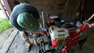 мотоблоко SHTENLI 1900B 14 ЛС.обзор  Сборка 1-й выезд