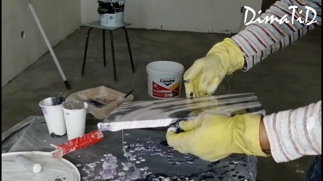 Как самому нарисовать картину-абстракцию за 5 мин.