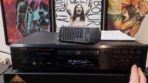 Denon DCD-685 CD Player with 20-bit 2-DAC LAMBDA super linear converter