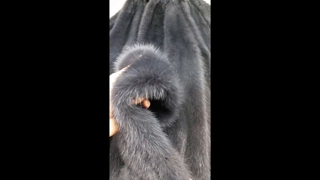 Норка графит - видео качества меха