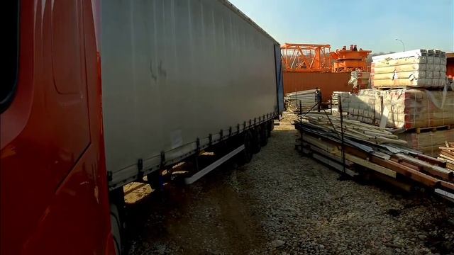 Рабочие будни дальнобойщика.
