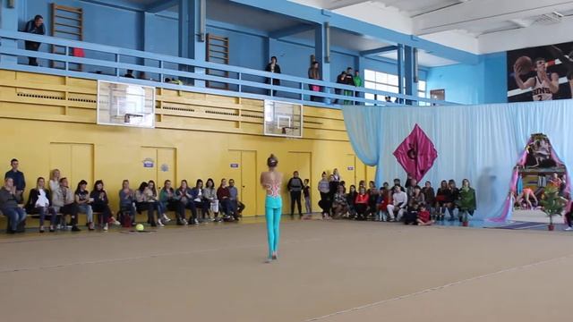 Открытый Чемпионат Черниговской обл. 14.05.2017, Щербакова Дарья (2005), булавы смотреть онлайн