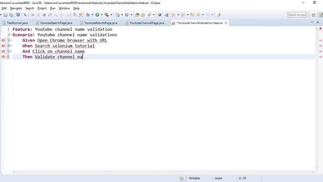 Cucumber Framework Selenium Tutorial-02 Page Object Model
