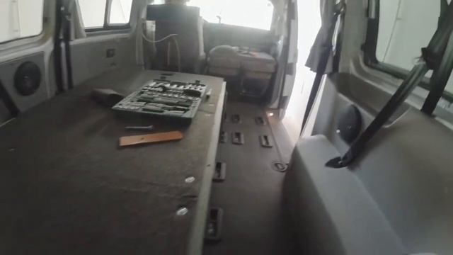 Дом на колесах своими руками, в деталях. Просто, дешево, сможет каждый. VW Transporter T5. Часть 1. смотреть онлайн