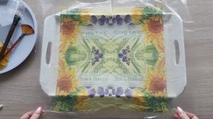 DIY. Поднос из картона. Простые поделки своими руками.