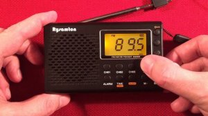Rysamton YK-M03 AM FM Shortwave Radio Review