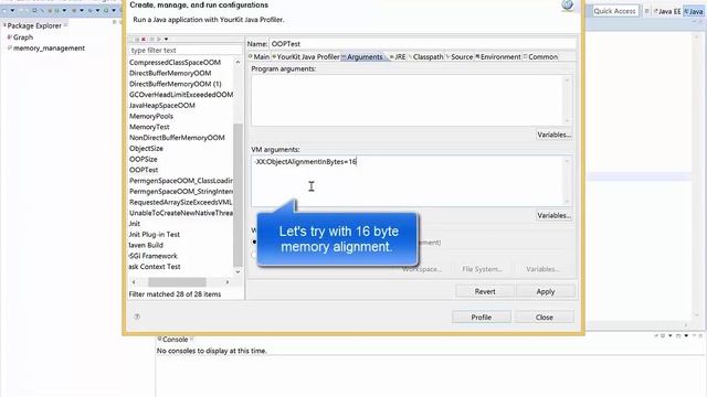 Compressed OOPS : Testing with 16 bytes memory alignment смотреть онлайн