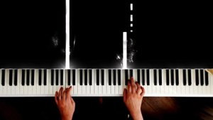Corniy Qlaza(Чёрные глаза) - Easy Piano Tutorial