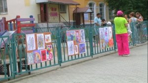 Сюжет о проведении праздника Дня защиты детей.