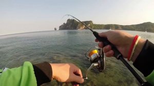 Морская рыбалка в Таиланде.