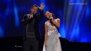 Nodi Tatishvili & Sophie Gelovani - Waterfall (Eurovision 2013 Georgia, второй полуфинал)