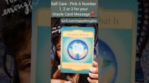 Self Care - Pick A Number 1,2,3 for your special Oracle Card Message - Your Time Is Now | All Good❣