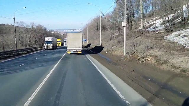 #рейс Щёлково-Отрадный.Ремонт тента. смотреть онлайн