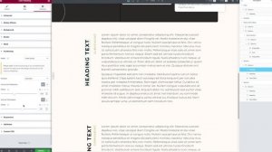 Creating Vertical Text in Elementor