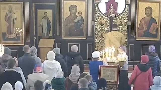 29.10.2023 г. Божественная Литургия. Неделя 21-я по Пятидесятнице. смотреть онлайн