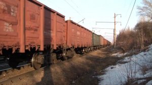 ВЛ80Т-1344 с грузовым поездом