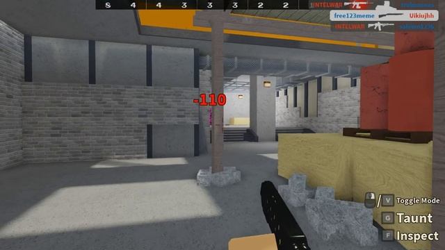 Типичная игра в ARSENAL-Typical Arsenal game(Roblox)