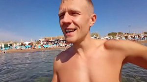 Турция в октябре,Сиде, Средиземное море