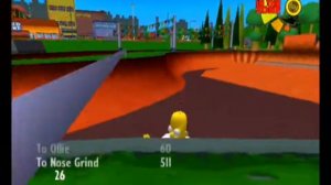 The Simpsons Skateboarding ... (PS2) Gameplay