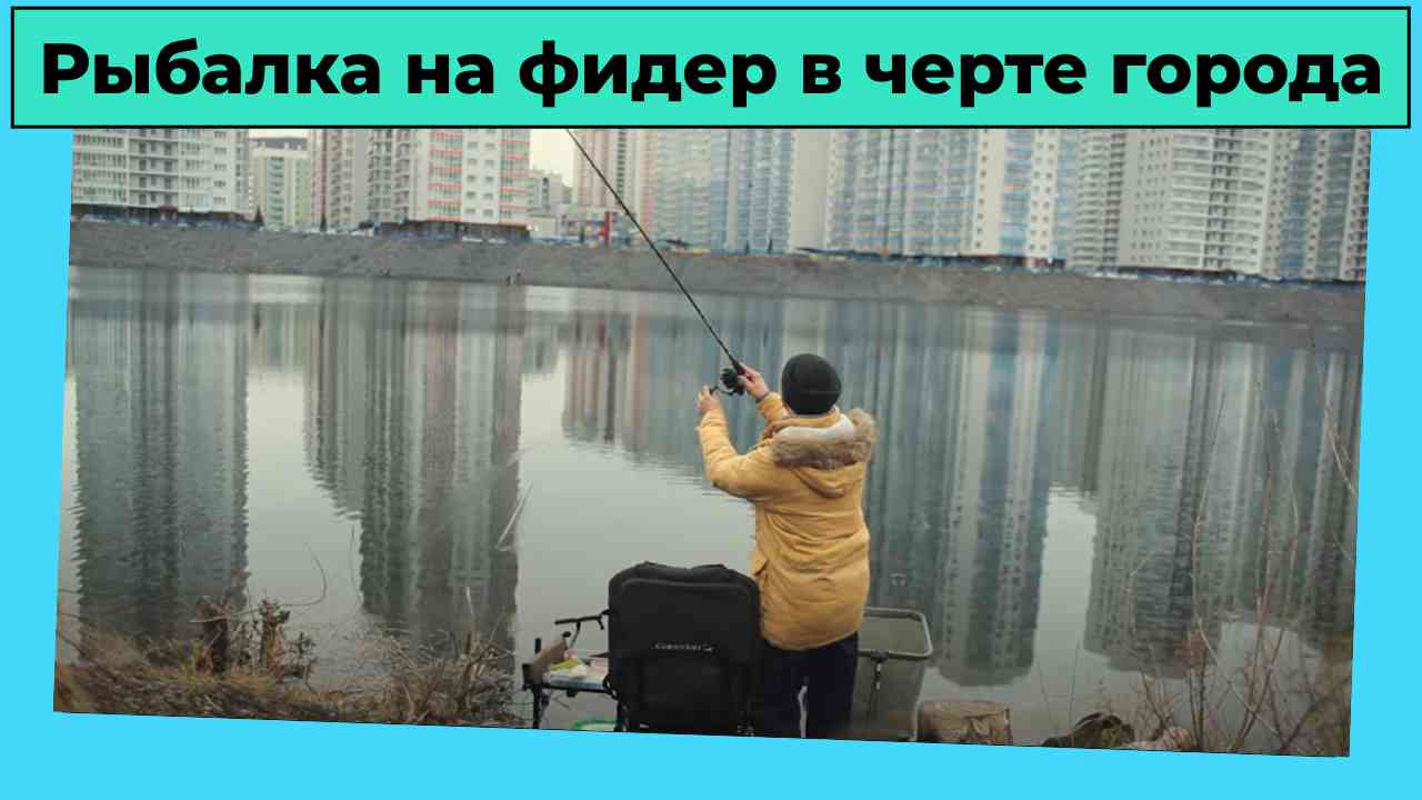Рыбалка на фидер в черте города