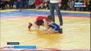В Астрахани прошел открытый всероссийский турнир по вольной борьбе среди юношей