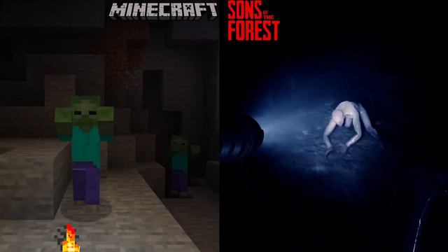 Sons Of The Forest VS Minecraft