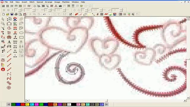 Wilcom Embroidery Designs || Embroidery Machine Design || Embroidery Work-14 смотреть онлайн