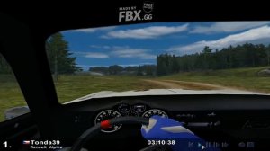 Rally Trophy Russia Special Stage 5 3:10:38 Driver Perspective