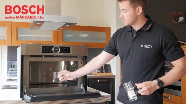 Beépíthető mikró? Beépíthető mikró! - Bosch CFA634GS1 beépíthető mikró bemutató videó смотреть онлайн