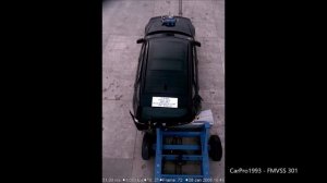 2003-2010 BMW X3 (E83) FMVSS 301 Rear Crash Test (50 Mph)