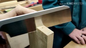 Как правильно пилить Японской ножовкой