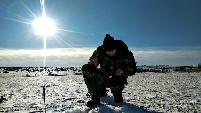 Рыбалка в Мордовии. Глухозимье)