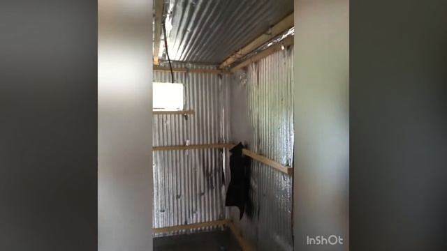 Отделка бани и установка печи на дровах#баня #печьнадровах